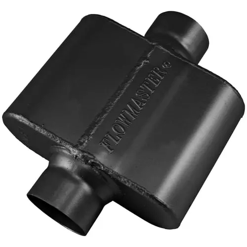 10 Series Race Muffler - 2.50 Center In / 2.50 Center Out - Aggressive Sound 1