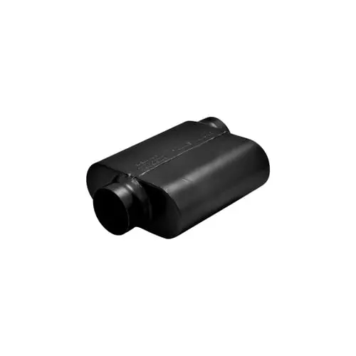 10 Series Race Muffler - 3.50 Offset In / 3.50 Center Out - Aggressive Sound 1