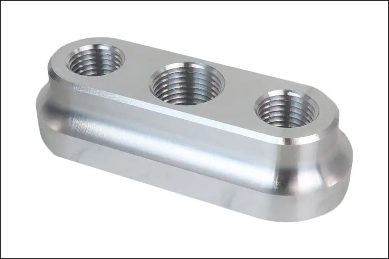 3 Port Billet Sensor Flange 1