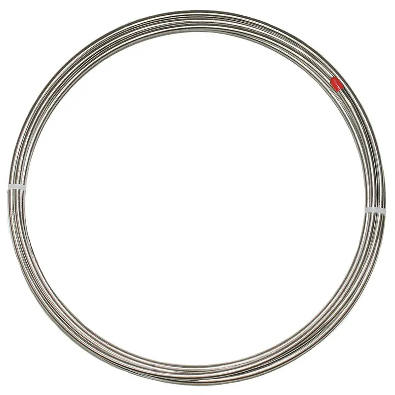 4Omr - 1/4 Inch Brake Line Tubing Roll; 20 Foot; Steel 1