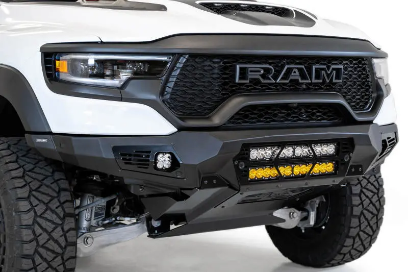 Addictive Desert Designs 2021 Dodge Ram 1500 Trx Bomber Front Bumper (20In Lights) 1