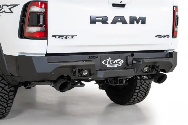 Addictive Desert Designs 2021 Dodge Ram 1500 Trx Stealth Fighter Rear Bumper - Hammer Black 1