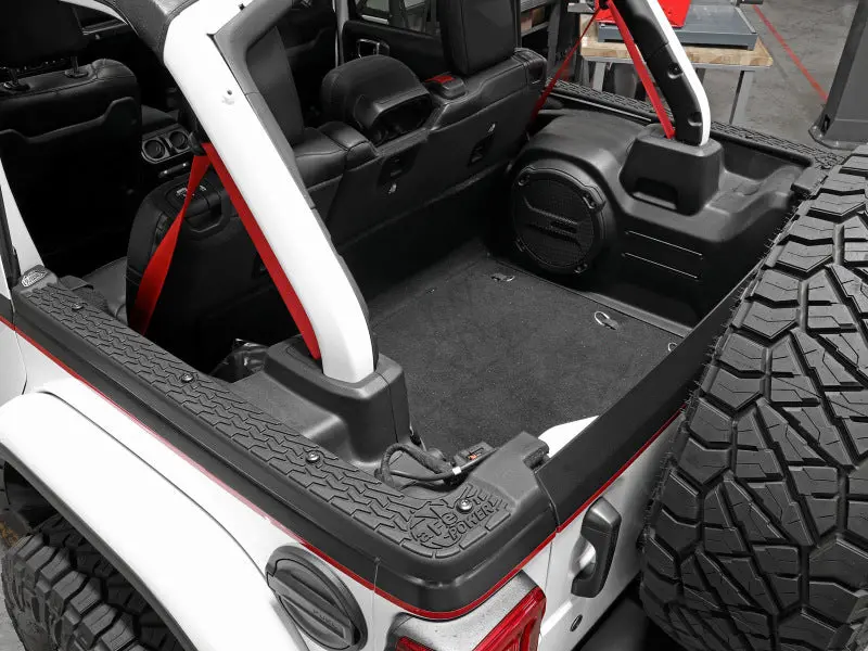 Afe 18-22 Jeep Wrangler Jl (4-Door Models W/ 3-Piece Hard-Top Only) Terra Guard Tub Rail Covers 2