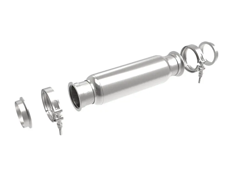 Afe Mach Force-Xp Resonator 3 In Inlet/Outlet X 4 In Dia. X 12 In Body X 16 In Overall Length 1