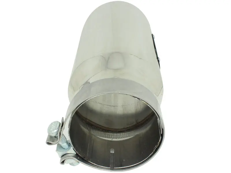 Afe Mach Force-Xp Universal Exhaust Tip 4 In Inlet X 5 In Outlet X 12 In L- Polished Tip 2
