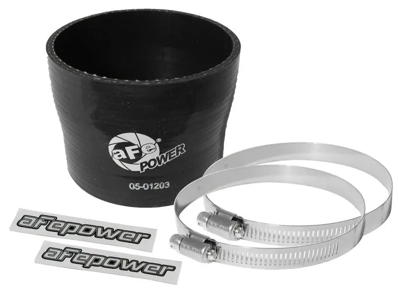 Afe Magnum Force Intake Coupling Kit (3-3/4 In Id To 3-1/2 In Id X 3 In L) Straight Black 1