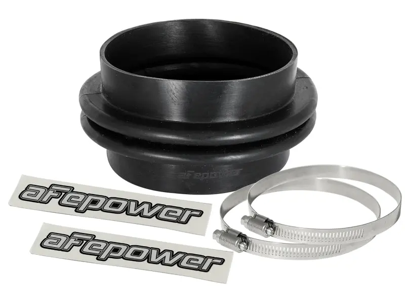 Afe Magnum Force Intake Coupling Kit (3 In Id X 90 Deg.) Elbow Coupler - Black 1