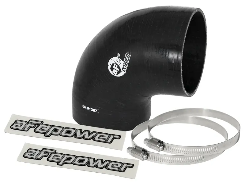 Afe Magnum Force Intake Coupling Kit (4 In Id To 3-4/5 In Id X 90 Deg.) Elbow Coupler - Black 1