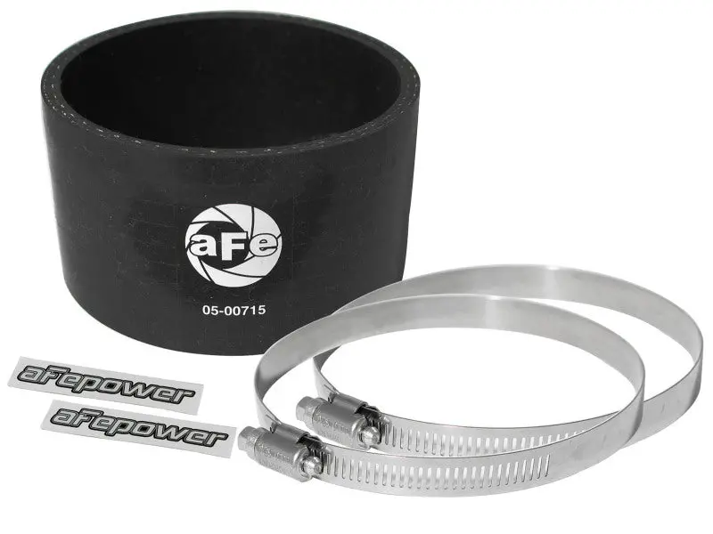 Afe Magnum Force Intake Coupling Kit (4 In Id X 2-1/2 In L) Straight Coupler - Black 1