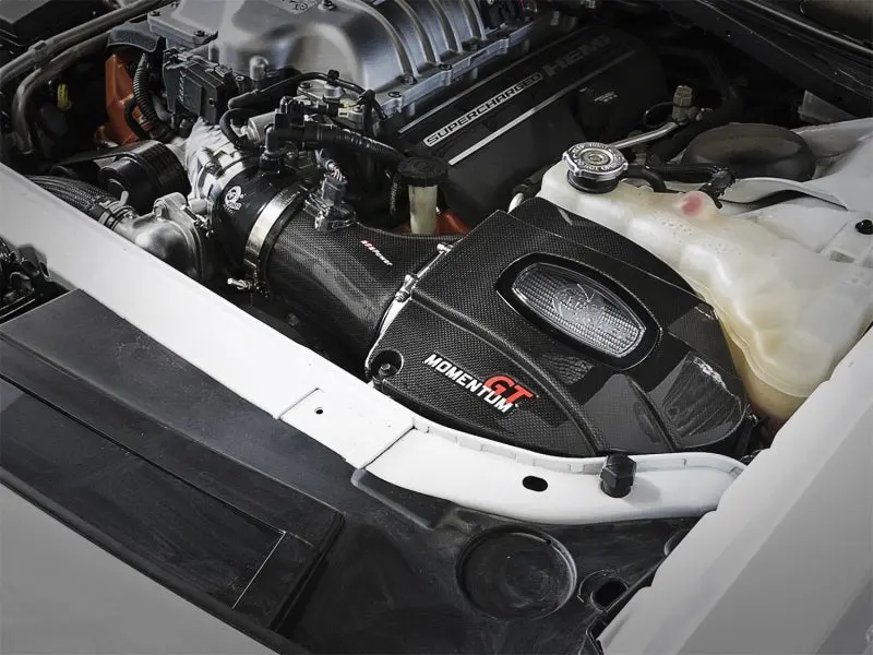 Afe Momentum Gt Black Series Carbon Fiber Cais 15-16 Dodge Challenger Srt Hellcat V8-6.2L (Sc) 2