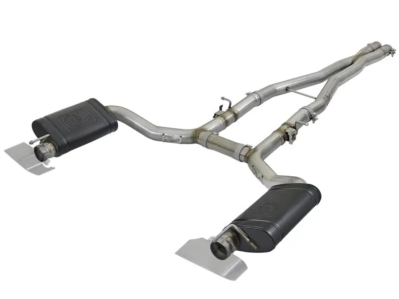 Afe Power Mach Force-Xp 15-17 Dodge Challenger Hellcat V8-6.2L 304 Ss Cat-Back Exhaust System 1