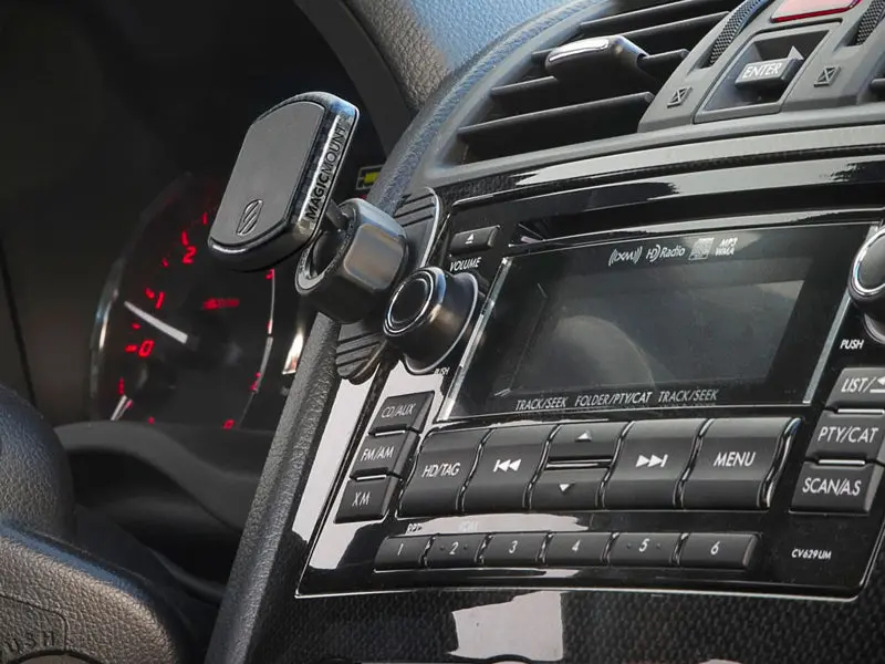 Afe Scorcher Pro Magnetic Dash Mount W/ Carbon Fiber Trim 2