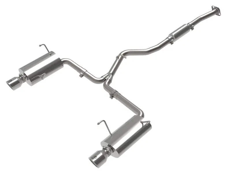 Afe Subaru Forester Xt 14-18 H4-2.5L Takeda 2-1/2In To 2-1/4In  304 Ss Cat-Back- Polished Tip 1