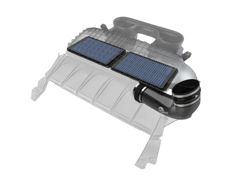 Afe Super Stock Carbon Fiber Pro 5R Induction System 2021 Ram 1500 Trx V8-6.2L Sc 1
