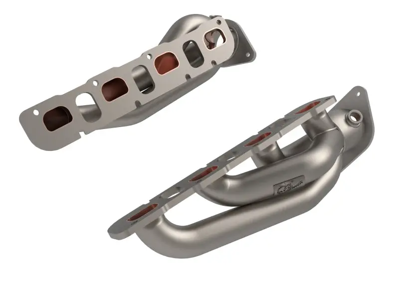 Afe Twisted Steel 2021+ Jeep Wrangler 392 Jl 6.4L V8 Headers - Titanium Cerakote 1