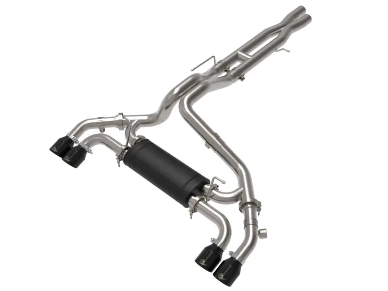 Afe Vulcan Series 2.5In 304Ss Cat-Back Exhaust 2021+ Jeep Wrangler 392 6.4L W/ Black Tips 1