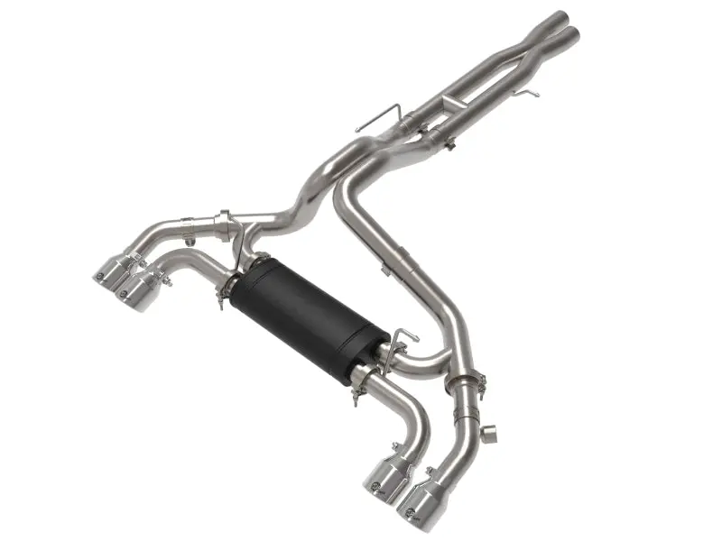 Afe Vulcan Series 2.5In 304Ss Cat-Back Exhaust 2021+ Jeep Wrangler 392 6.4L W/ Polished Tips 1