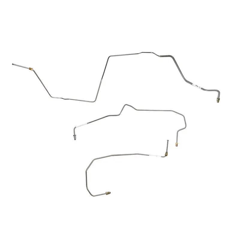 Akt0003ss- 00-05 Chevy Monte Carlo W/ No Abs; Front Brake Line Kit; Stainless 1