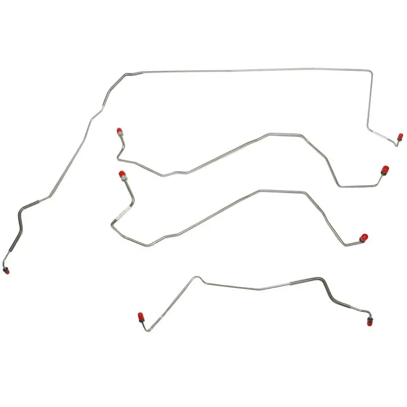 Akt0101om- 00-03 Aurora, Lesabre, Bonneville Front Brake Line Kit; Steel 1