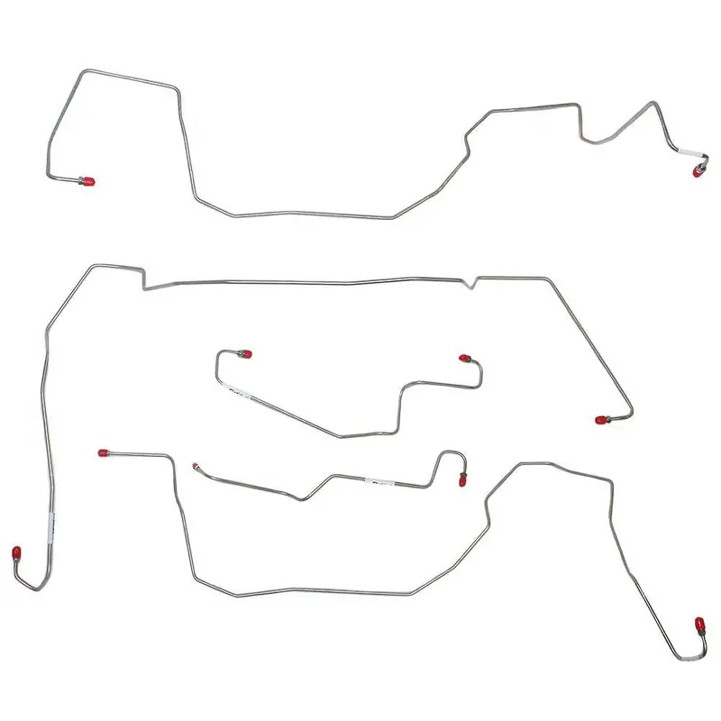 Akt0402om - 05-06 Gto; Front Brake Line Kit; Steel 1