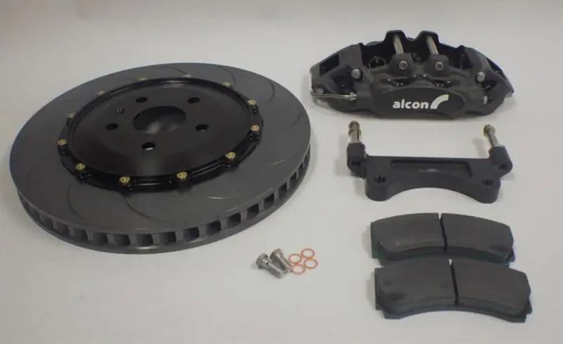 Alcon Chevrolet Corvette C8 (Oem Wheels) 6 Piston 380X36mm Front Street Kit - Anodized 1