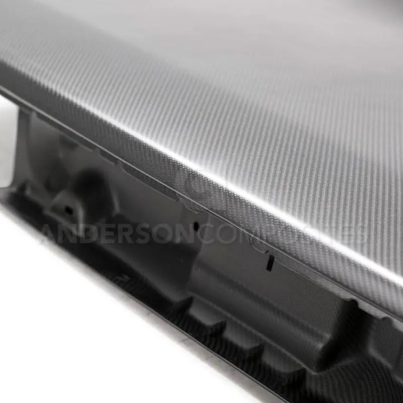 Anderson Composites 08-18 Dodge Challenger Type-Oe Dry Carbon Decklid 1