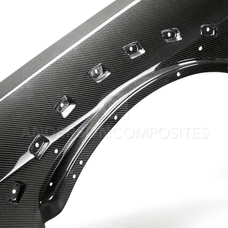 Anderson Composites 2018 Dodge Demon Carbon Fiber Front Fenders (Pair) 1