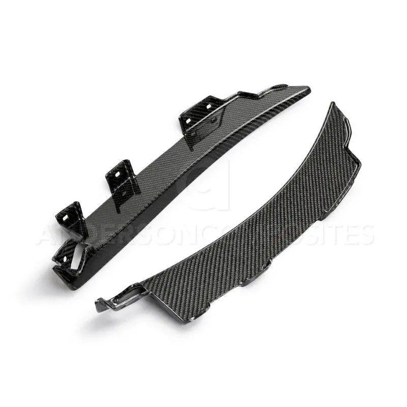 Anderson Composites 2020 Ford Mustang/Shelby Gt500 Carbon Fiber Rear Mud Guards 1