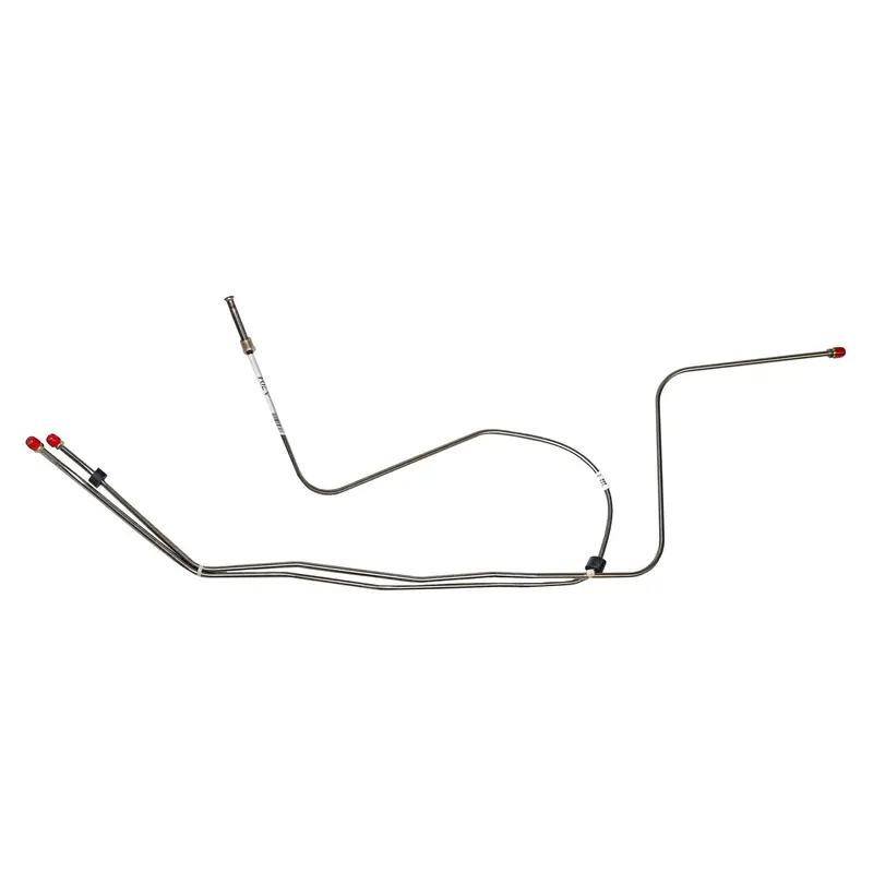 Atc6715ss- 67' Pontiac Lemans, Gto Except H/O W/ Turbo-Hydramatic 400; Transmission Cooler Line Set; Stainless 1