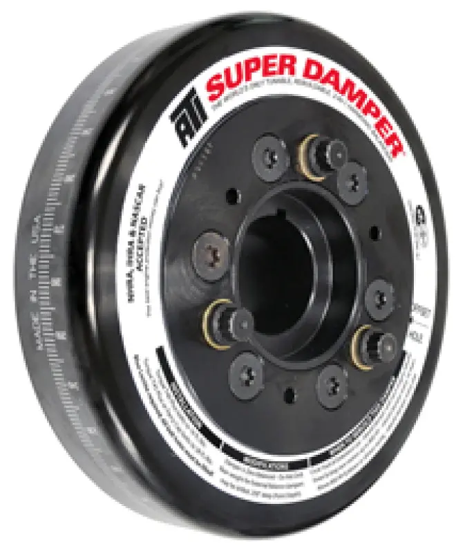 Ati Damper - 7.074In - Alum - Pontiac V8 - 3 Ring 1