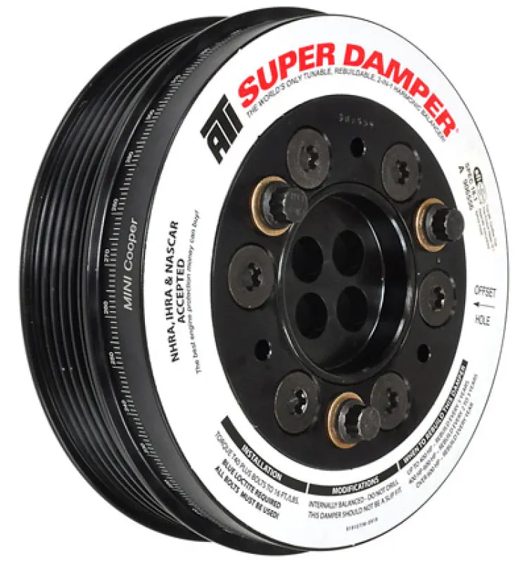 Ati Damper - Alum - Mini Cooper - B46/B48 - 3 Ring 1