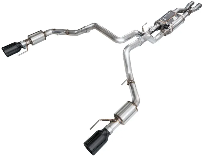 Awe Gen 3 Raptor R Switchpath Exhaust - Diamond Black Tips 1