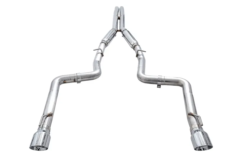 Awe Tuning 2017+ Dodge Charger 5.7L Track Edition Exhaust - Chrome Silver Tips 1