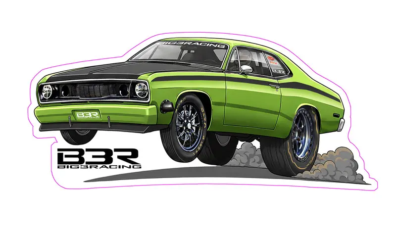 B3r Shop Car Stickers (Duster) 1
