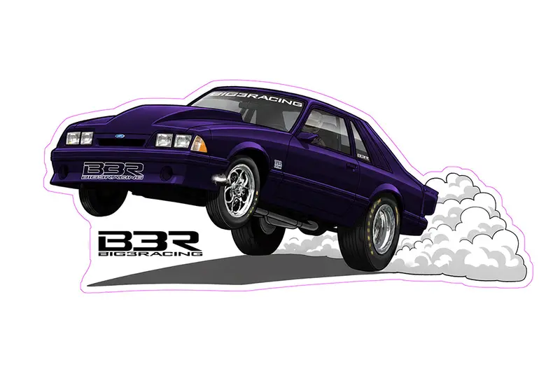 B3r Shop Car Stickers (Hemi Fox) 1