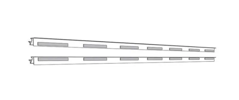 Bak 1/16In Angle Shim Service Kit (Set Of 8) - 1/16In X 1/2In X 6In 1