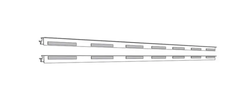 Bak 1/8In Angle Shim Kit (Set Of 8) - 1/8In X 1/2In X 6In 1