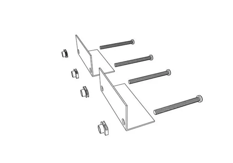 Bak Bakbox2 Clamping Brackets (Ab) Qty 2 (W/ U-Nuts & Screws) 1