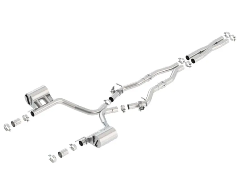 Borla 16-17 Dodge Challenger R/T 5.7L Mt/At Atak Catback Exhaust (W/Mds Valves Only) 1