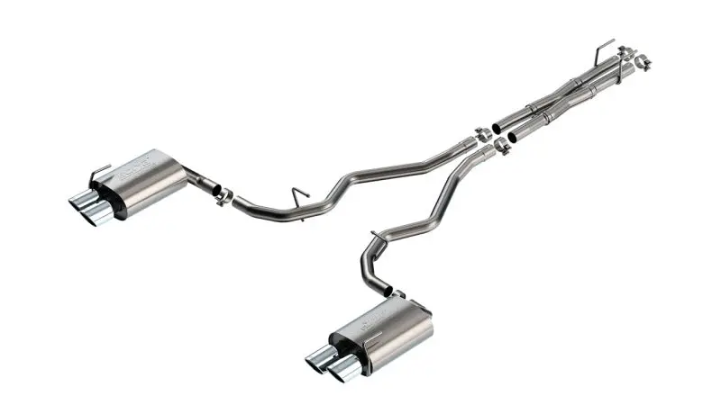 Borla 19-22 Ford Explorer 3.0L V6 At Awd 4Dr 2.25In Atak Catback Exhaust - Chrome Tip 1