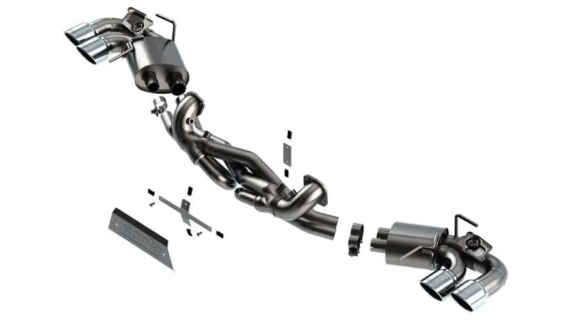 Borla 20-23 Chevrolet Corvette Stingray Atak Cat-Back Exhaust System (Euro Spec) 1
