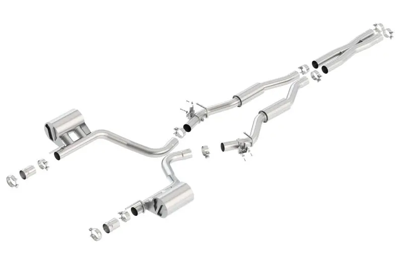 Borla 2015 Dodge Challenger Srt/392 Hemi 6.4L V8 S-Type Catback Exhaust W/ Valves Factory Bezel 2