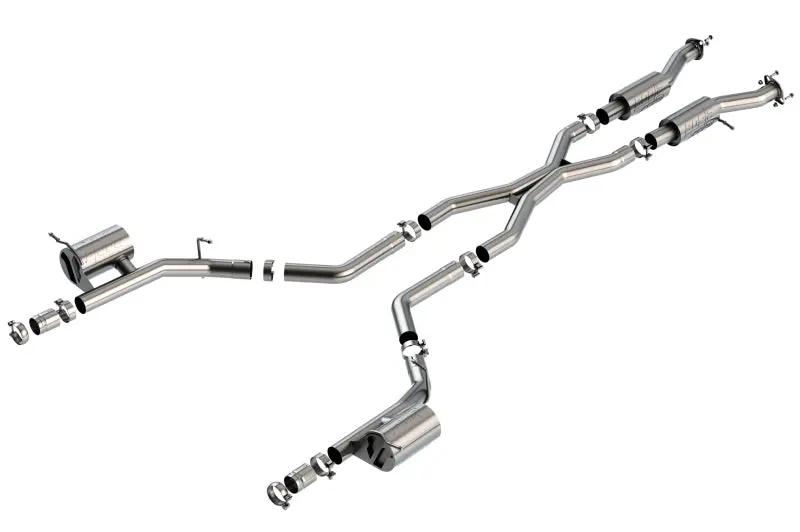 Borla 2021+ Dodge Durango Srt Hellcat 6.2L V8 Awd Atak Cat-Back Exhaust System - Factory Tips 1