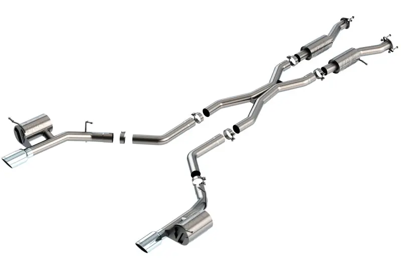 Borla 2021+ Dodge Durango Srt Hellcat 6.2L V8 Awd Atak Cat-Back Exhaust System - T-304Ss 1