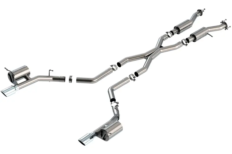 Borla 2021+ Dodge Durango Srt Hellcat 6.2L V8 Awd S-Type Cat-Back Exhaust System - T-304Ss 1