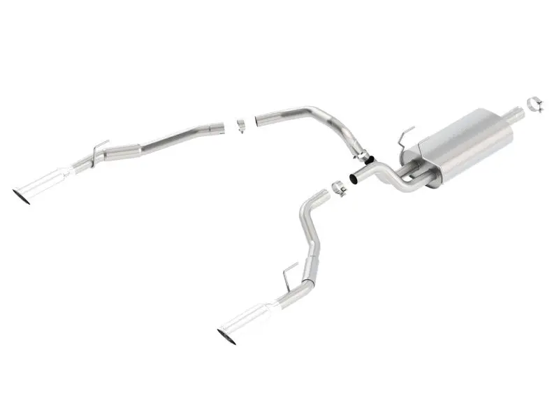 Borla Cat-Back Touring 09-15 Ram 1500 5.7L Ec Sb Truck Single Spilt Rear Exit Through Bumper 1