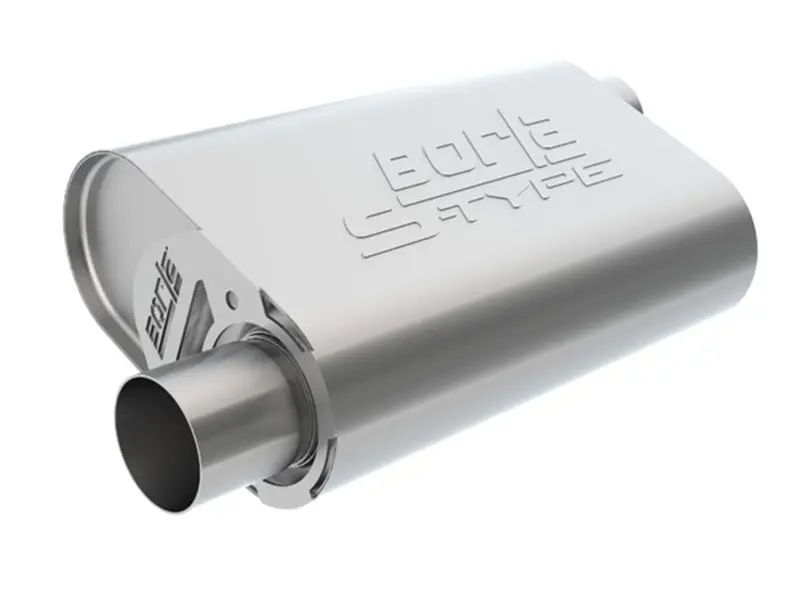 Borla Cratemuffler 2.25In Offset-In/Offset-Out In S-Typein Stock Sbf 289/302/351 2