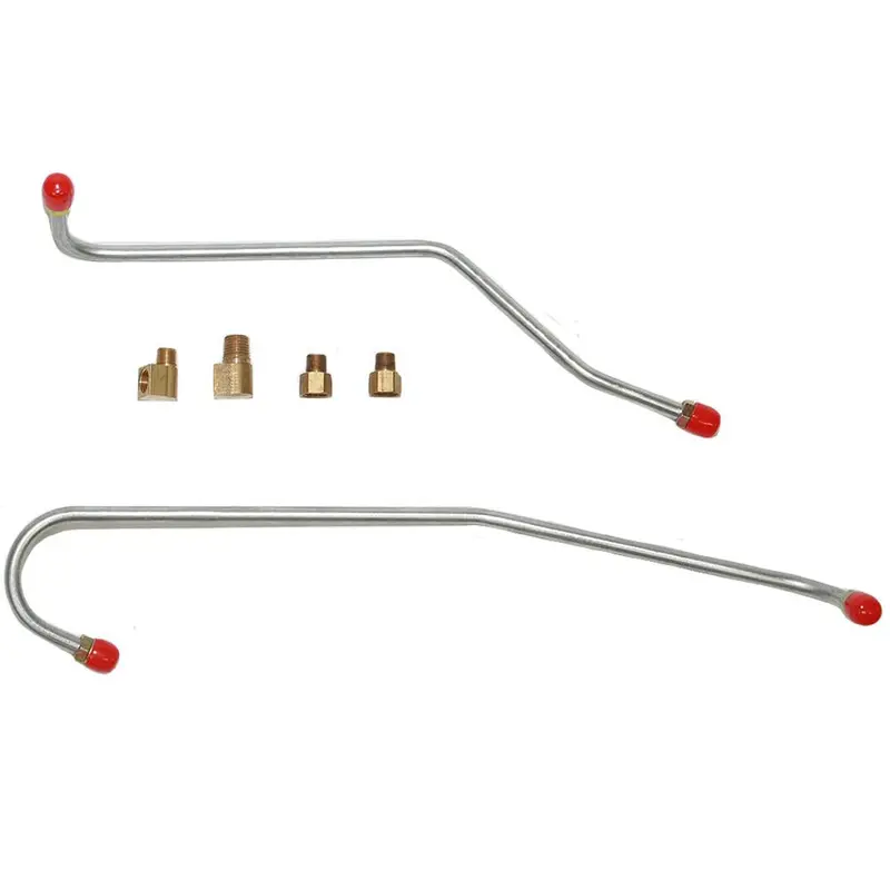 Bpc5706om- 57' Chevy Bel Air, Impala 283Cid 8Cyl Pump To Fuel Injection, 2 Lines W/ 4 Fittings; Steel 1