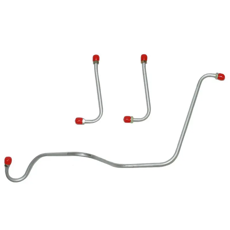 Bpc5901om- 59-61' Chevy Bel Air, Biscayne, Impala 348Cid, 3X2 Carbs, Front 3 Line Kit Only, Pump To Carb Fuel Line; Steel 1