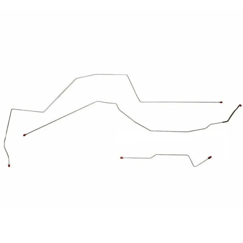 Cbk0229om - 97-99' Chevy Malibu, Olds Alero, With Abs; Complete Brake Line Kit; Steel 1
